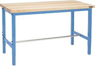 Global Industrial Adjustable Height Production Workbench, 72" W x 36" D
