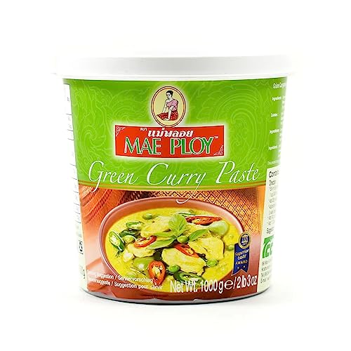 Mae Ploy Green Curry Paste / 35 Ounce (Pack of 1) / 1 Curry Sauce