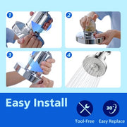 PHILIPS Transparent / Filter Cartridge / 1 Showerhead Filters