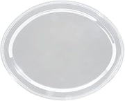 Elite Global Solutions 16" White Oval Heavy-Duty Melamine Plastic Serving Platter