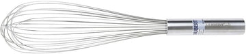 HUBERT Piano Whip Stainless Steel - 16"L