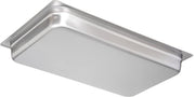 Durapan Stainless Steel Steam Table Pan by Carlisle FoodService Products – 20.5" x 12.75" x 2.5", 10.4 quarts, Stainless Steel, Silver, Model 607002