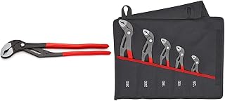 Tools Cobra XXL Water Pump Pliers (8701560US), 22-Inch and KNIPEX 5 Pc Pliers Cobra Set In Tool Roll