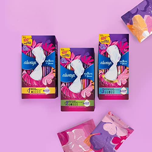 Always Size 3 Extra Heavy / 150.0 / Modern Panty Liners