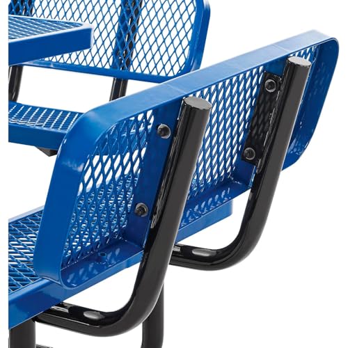 Global Industrial Blue / Onesize / Industrial Picnic Tables