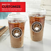 Stock Your Home 20 oz / Clear / Modern Cups