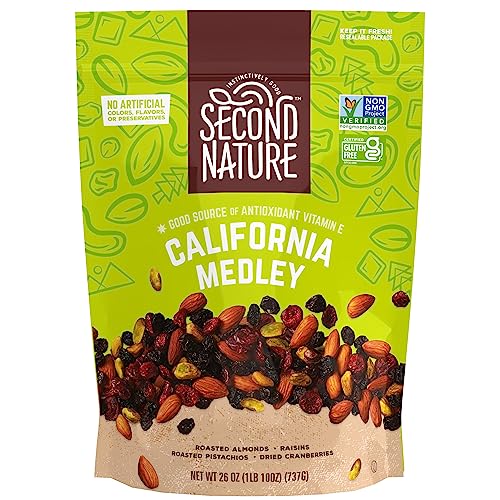 Second Nature California Medley / 26 Ounce (Pack of 1) / Large Pouch Snack & Trail Mixes