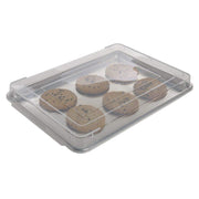 5303CV Snap Fit 1/2 Size Sheet Pan Cover by Vollrath – Polypropylene, Silver, Model FBA_5303CV
