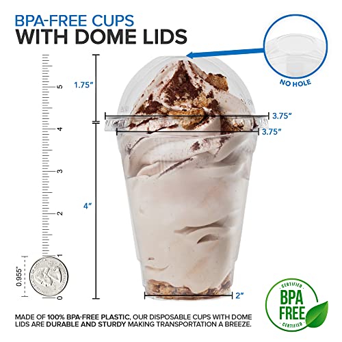 Stock Your Home 12 Ounce / Clear / Modern Cups