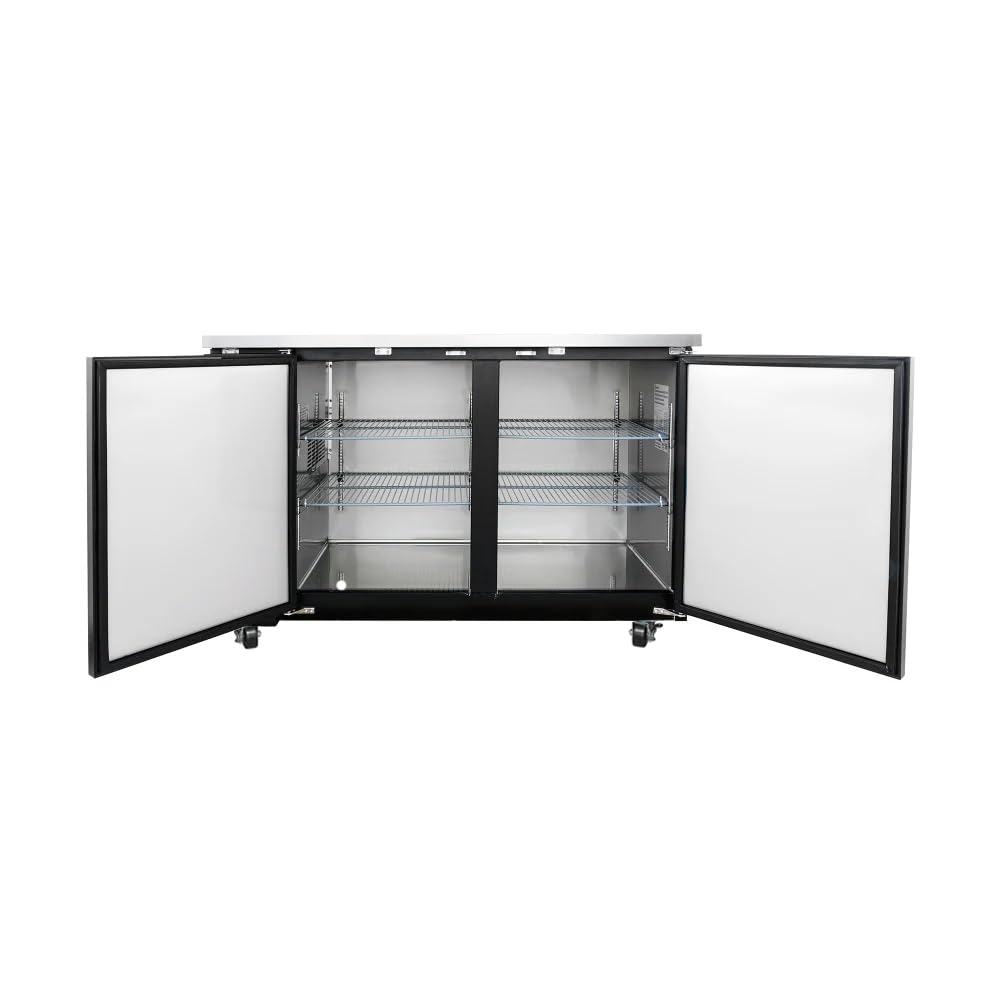 58-7/8" Bar Refrigerator by MOTAK – 61.22x30.51x41.73, In Description, Check Images, Model MBB-2D-60-X