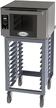 Cadco Bakerlux GO Heavy-Duty Convection Oven, Electric, Single Half Size with Stand