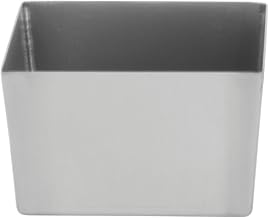 HUBERT Tapered Stainless Steel Pan - 5"L x 5"W x 3"D