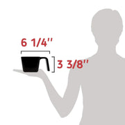 Carlisle 20 Oz. Black Polycarbonate Portion Cup by Carlisle FoodService Products – 20 Ounces, Polycarbonate (PC), Black, Model 49122-103