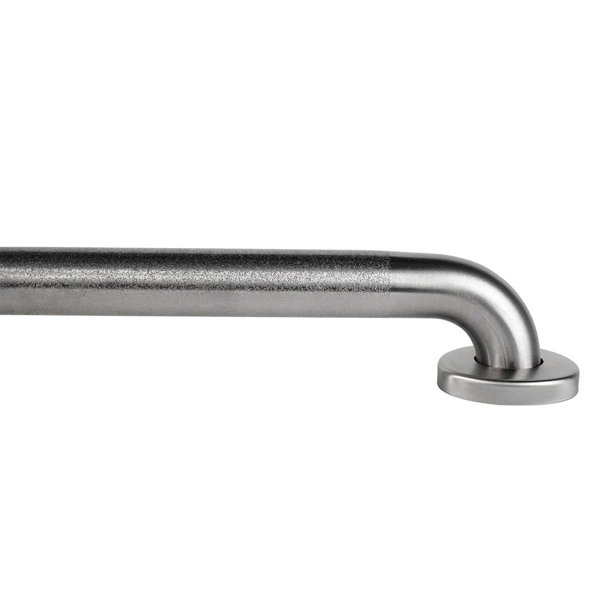 Stainless Steel Straight Grab Bar with Satin-Finish by Bobrick – 18 in, Stainless Steel, Satin Finish, Model 5806x18