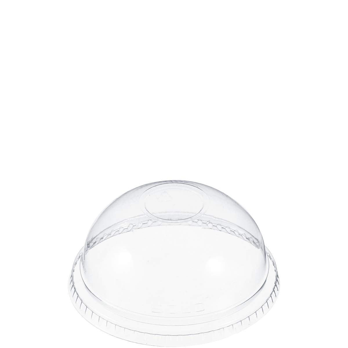 Dart DNR662 Clear Lid PET 662 Dome No Hole (Case of 1000)