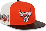 New Era Chicago Bulls 9FIFTY Shattered Retro Hook Jordan 1 Snapback Cap, Adjustable Hat