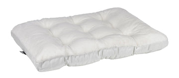 Winter White Dream Fur (Snowflake Microvelvet Reverse) Dream Futon Bed (Extra Large) by Bowsers – Polyester