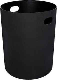 Ex-Cell Kaiser Replacement Rigid Trash Can Liner, Black, 37 Gallon