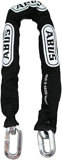 ABUS Hardened Steel 10KS 3/8" Thick Square Security Chain | for Bikes, Containers, Trailers, ATV's, Motorcycles and Personal/Industrial Property (2')