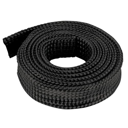 Design Engineering Black Titanium 1" ID x 3' / Black / 1 Cable Sleeves