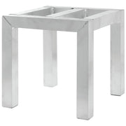 Aluminum Dunnage Rack - 12"L x 12"W x 12"H by HUBERT – Aluminum, Silver, Model D11212/12