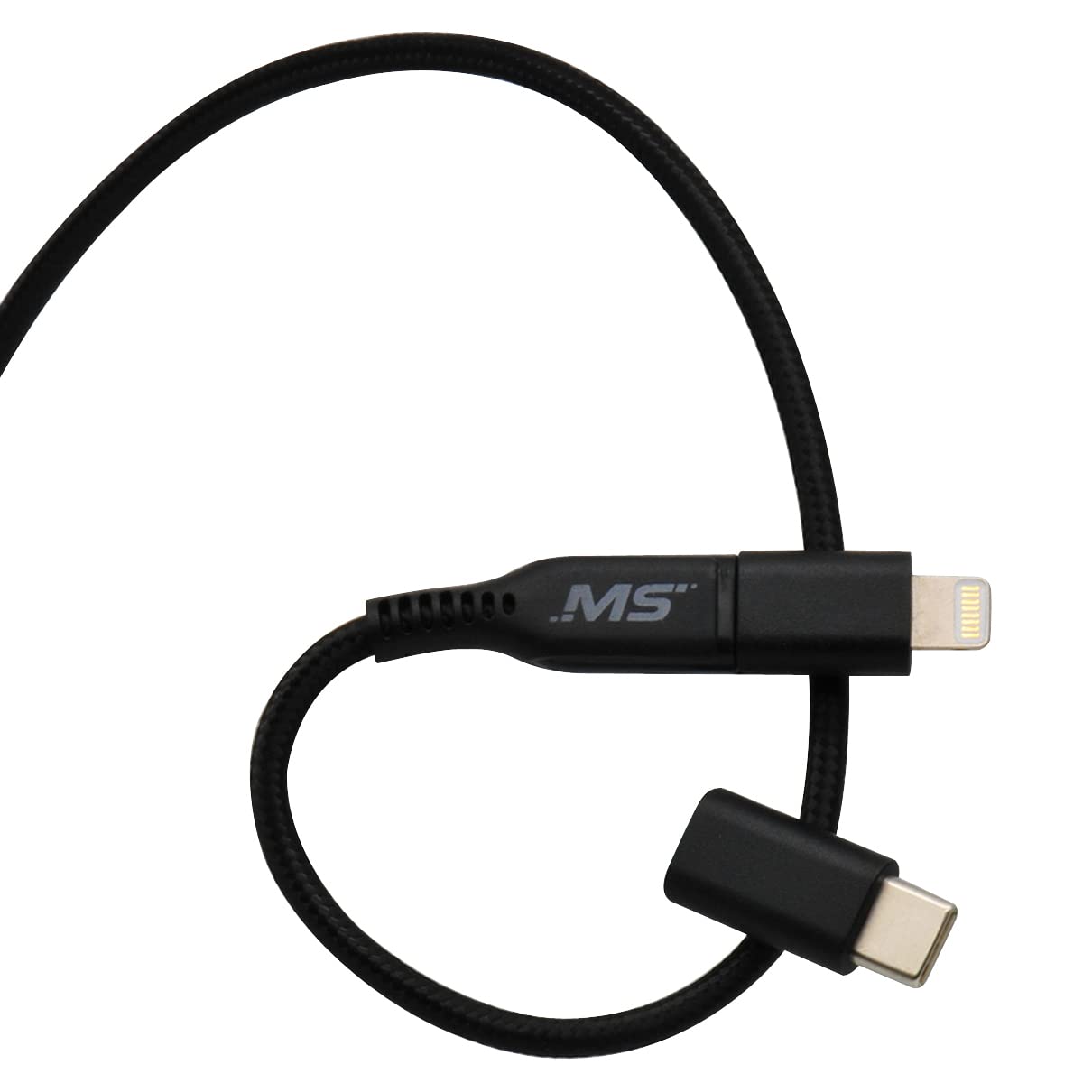 MobileSpec 6 Foot Multi-Use Charge and Sync Cable by Mobile Spec – Black, Model MBS06552