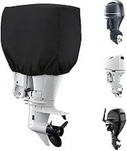 Outboard Engine Cover for ePropulsion Navy 3.0 Evo 3kW/6HP | Outboard Engine Cover Heavy Duty Oxford Fabric Motor Cowling Shield Marine Protective Enclosure