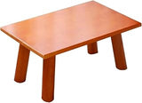 SYALEO Mesa de Centro Solid Wood Small Coffee Table Japanese Style Bay Window Bed Desk/Dining Table/Computer Table Living Room Balcony Bedroom Pine Sitting Low Table Center Cocktail
