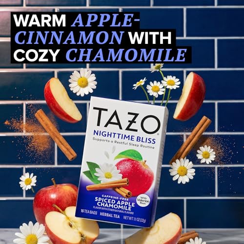 TAZO Spiced Apple Chamomile / 16 Count (Pack of 6) / 1 Herbal