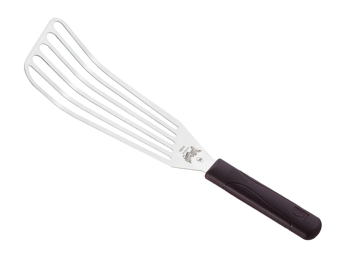 Mercer Culinary Large Fish Turner / 9" X 4" / Hell's Handle Barbecue Turners