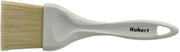 HUBERT Boar Bristle Pastry Brush with White ABS Plastic Handle - 9"L x 2"W