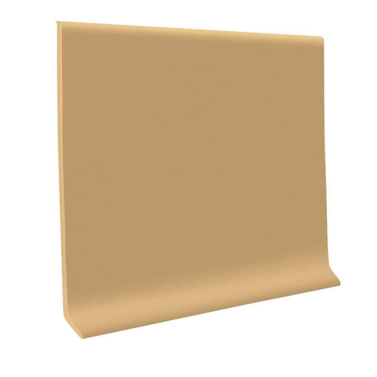 Vinyl Cove Base 4"X1/8"X48" - Flax by Roppe – 50"L x 48"W x 4"H, Vinyl, Flax, Model 40C84P632