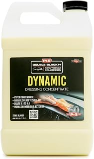 P & S Professional Detail Products Dynamic Dressing Hyper Concentrate – Versatile Tire, Trim & Engine Dressing – Adjustable Gloss Finish & UV Protection - 1 Gallon