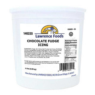 Chocolate Fudge Icing by Lawrence Foods – 11 pounds, Pack of 2