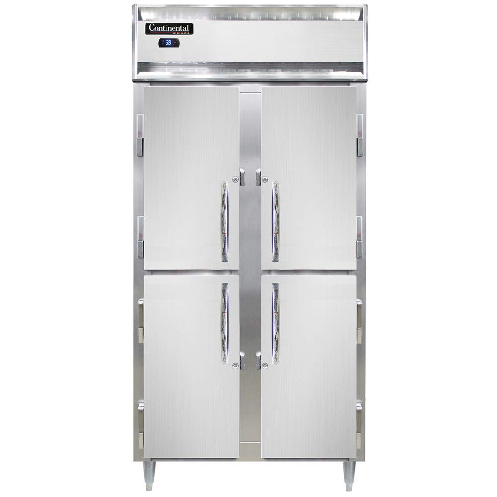 DL2RSE-HD Designer Line Slim Line Two Section Reach In Refrigerator by Continental Refrigerator – Commercial Grade