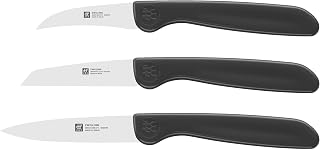 ZWILLING 38115001 3-Piece Vegetable Knife Set, Plastic, Black