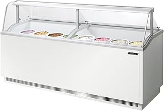 Turbo Tidc-91W Ice Cream Dipping Cabinet, Display Merchandiser, (16) 3 Gallon Ca