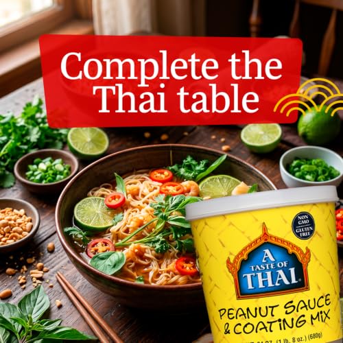 A Taste of Thai Peanut Sauce & Coating Mix / 1 Pack / Sauce Mix Sauce, Gravy & Marinade Gifts