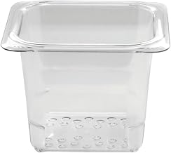Cambro Manufacturing 65CLRCW135 Camwear Food Pan Colander Sixth Size Clear 5'' (1 Each)