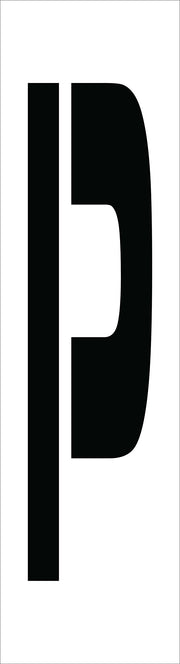 National Marker Corp. Stencil by NMC – 40"L x 1"W x 36"H, Polyethlyene.060 (Stencils), Model PMC36-P