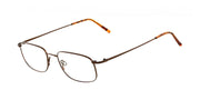Eyewear Frames by Flexon – 53/18/145, Plastic, Coffee (218), Model FLEXON 610