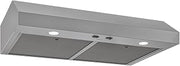 Broan-NuTone Luxury Modern 36-Inch 350 MAX Blower CFM 1.5 Sones Stainless Steel Range Hood