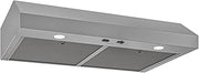 Broan-NuTone Luxury Modern 30-Inch 350 MAX Blower CFM 1.5 Sones Stainless Steel Range Hood