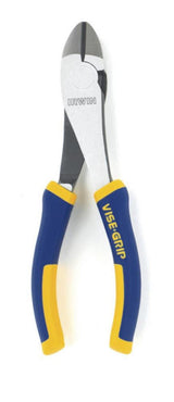 Vise-Grip Diagonal Cutting Pliers by IRWIN – Pack of 1, nickel chromium steel, Blue/Yellow, Model 2078306