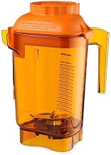 Vitamix 58990 Orange Advance 48 Oz Tritan Container with Blade and Lid
