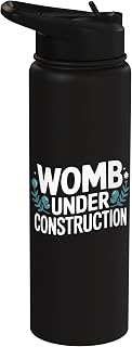 IVF In Vitro Fertilization Transfer Day Fertility Pregnancy Stainless Steel Insulated Water Bottle