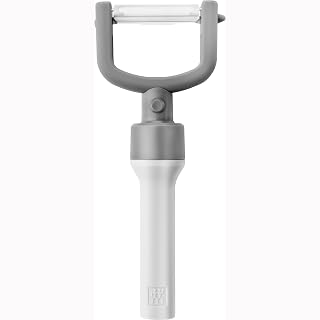 ZWILLING Z-Cut 2 in 1 Peeler, Grey Plastic