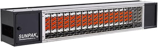 SUNPAK 34 B TSR (up to 34,000 BTU) Hanging Patio Heater Black Natural Gas (NG) No Fascia Kit