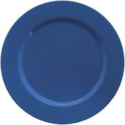 HUBERT Dinner Plate with Wide Rim Blue Melamine - 10 1/2 Dia 12 Per Case