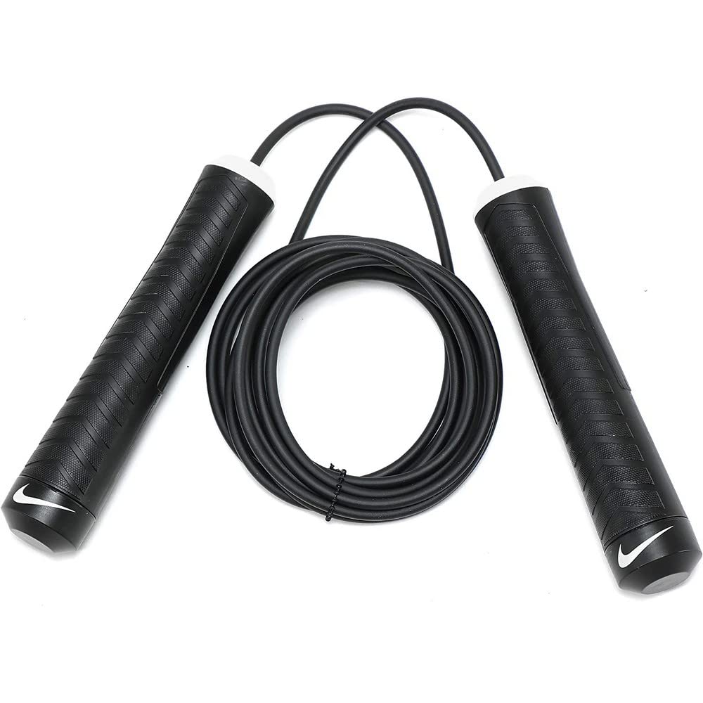 Nike Fundamental Speed Rope NS Black/Volt – One Size, Composite, Black/Volt, Model N.ER.37.023.NS